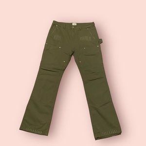Green Carpenter Pants